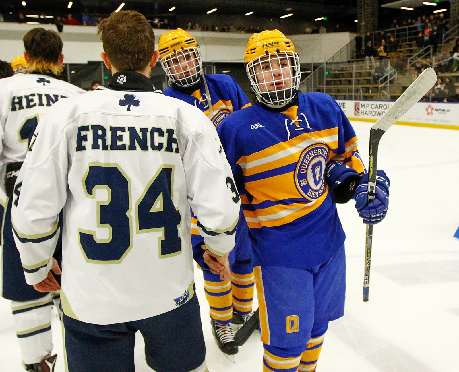 NYSPHSAA HOCKEY FINAL: Queensbury vs Skaneateles